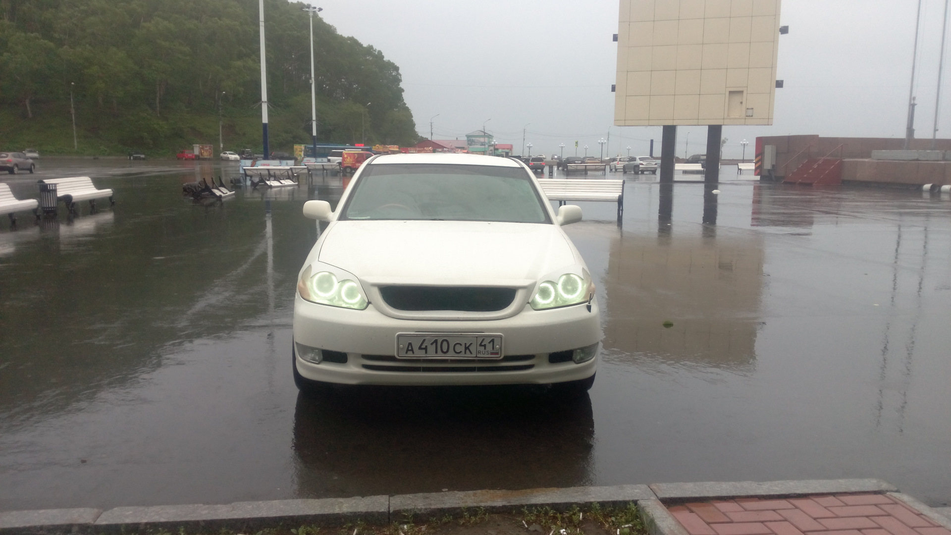 Ангельские глазки — Toyota Mark II (110), 2,5 л, 2001 года | стайлинг ...