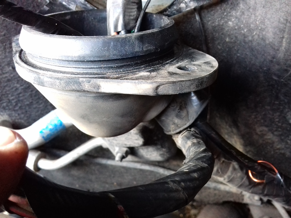 Места там под ещё один жгут хватит, это за выпускным коллектором под пластмассовой накладкой — KIA Ceed (1G)