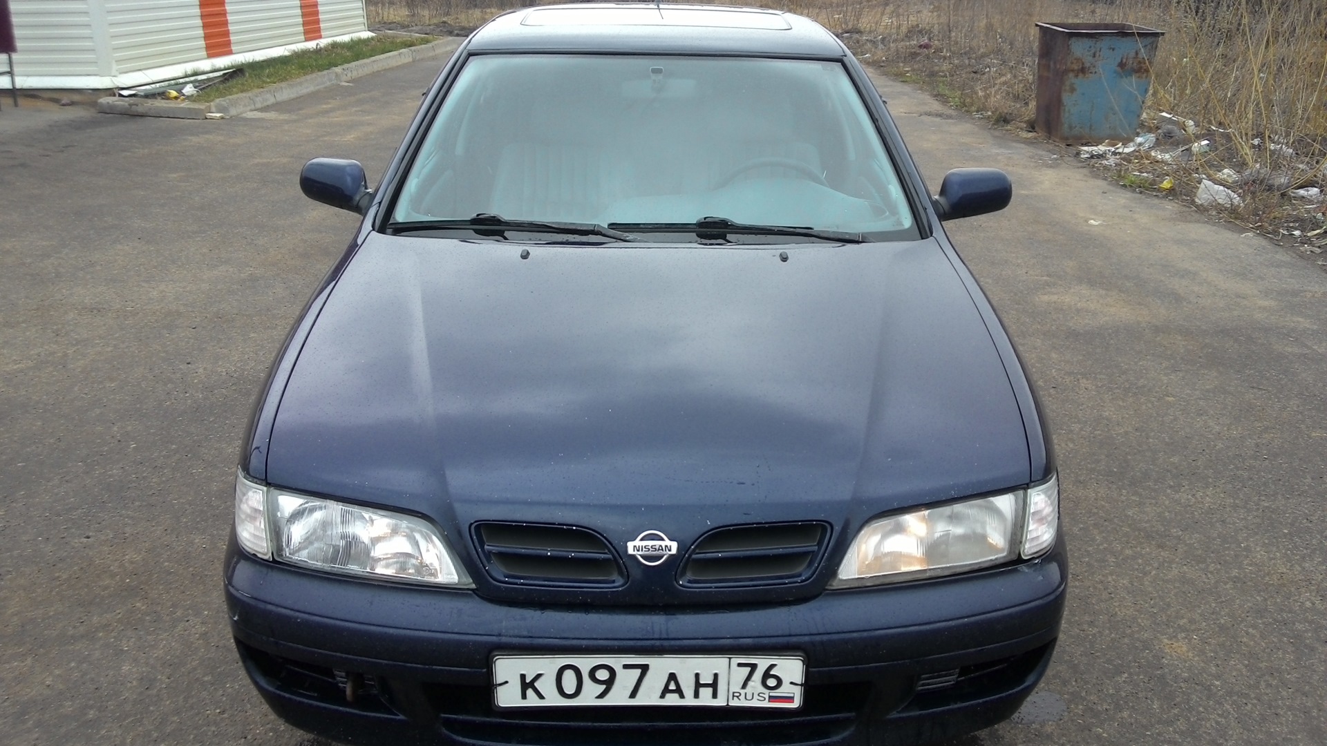 Nissan Primera (P11) 2.0 бензиновый 1997 | темно синий металик на DRIVE2