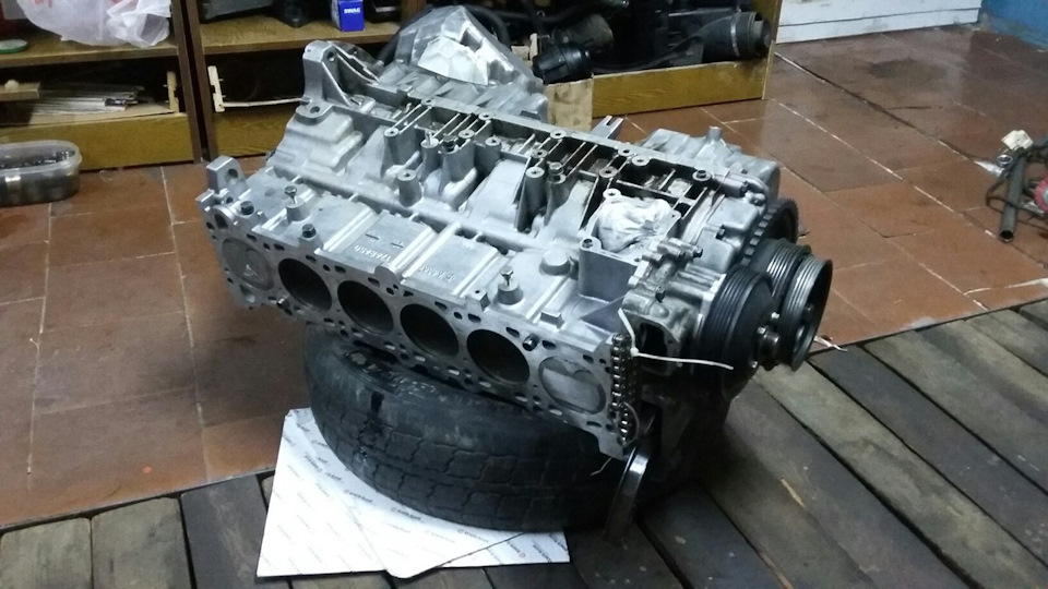 Человек двигатель… Блок готов! — BMW 5 series (E39), 2 л, 1998 года ...