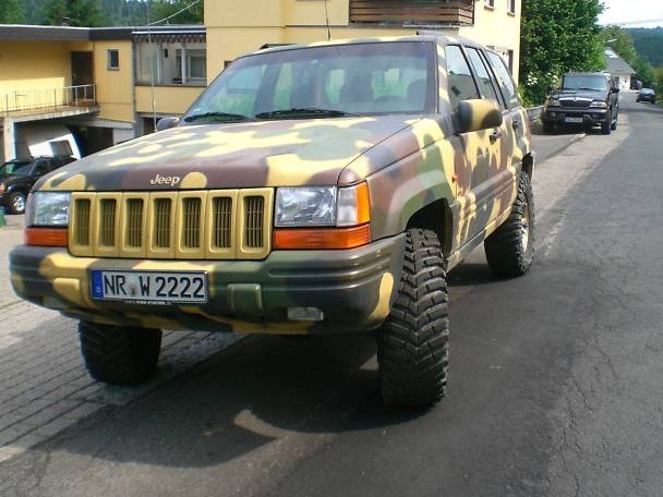 Jeep Grand Cherokee камуфляж