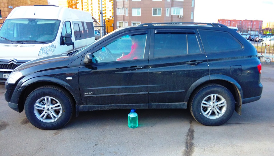 Немного приподнялся — SsangYong Kyron, 2,3 л, 2014 года | тюнинг | DRIVE2
