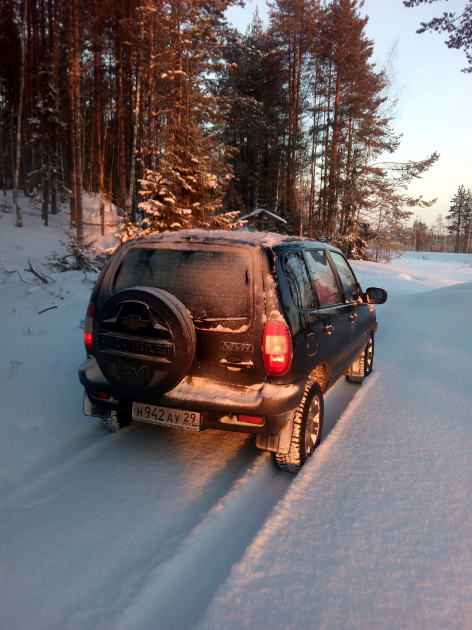 Глаза боятся, колёса гребут. — Chevrolet Niva, 1,7 л, 2008 года | покатушки  | DRIVE2