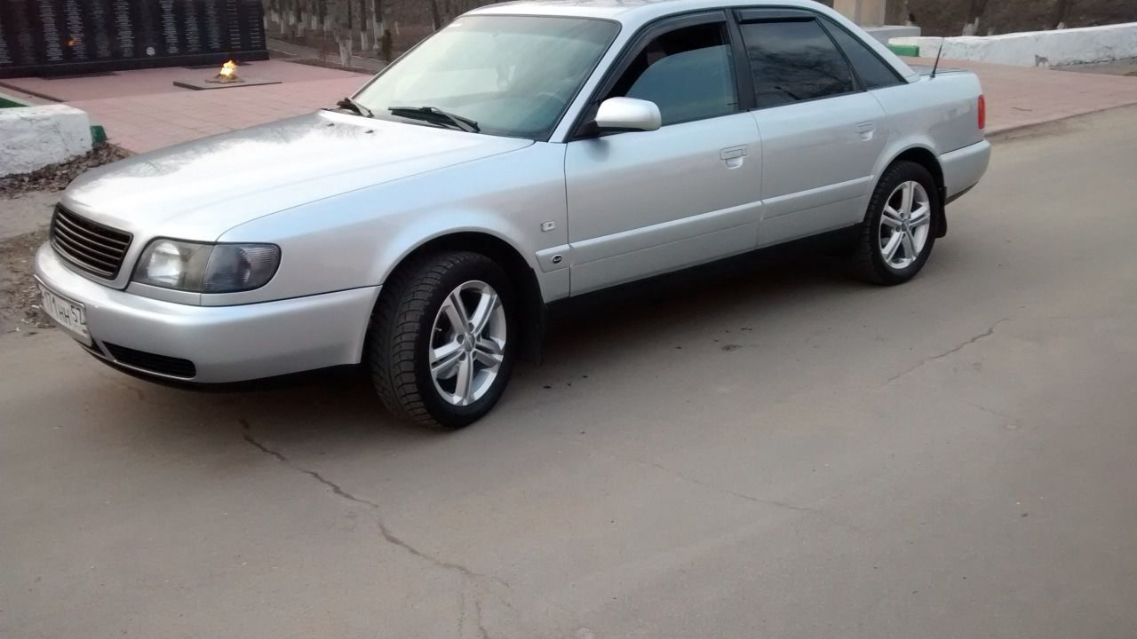 Audi A6 (C4) 2.0 бензиновый 1996 | С4 серебристая мечта на DRIVE2