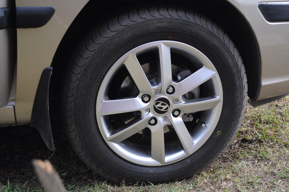 Запись №13 Решил покрасить барабаны + суппорта=) — Hyundai Matrix, 1,6 ...