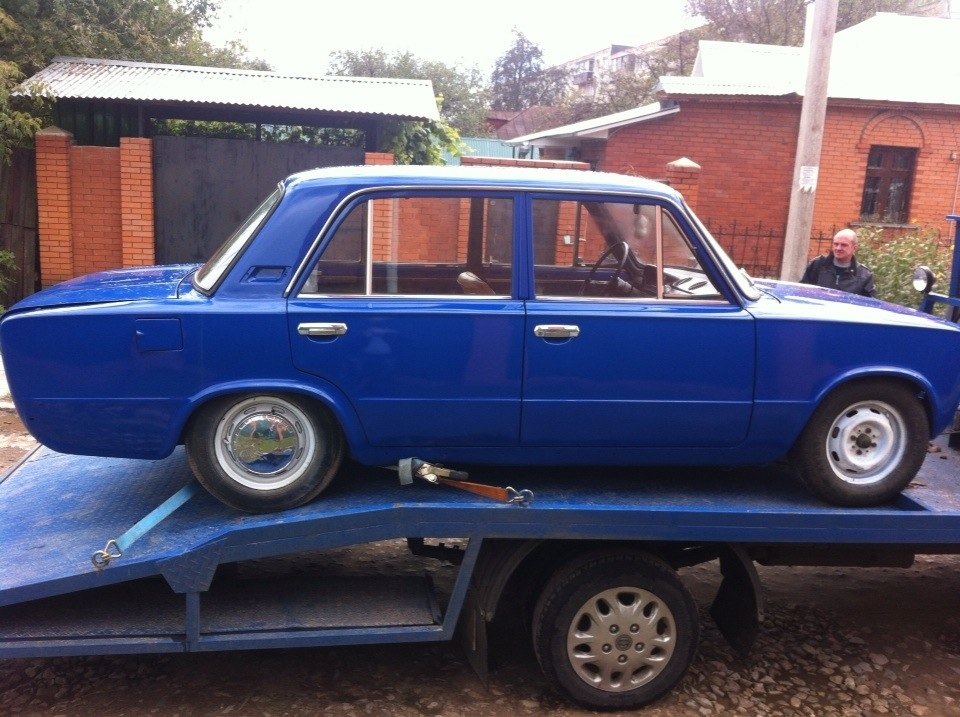 Вот и вернулась машина с покраски — Lada 21011, 1,5 л, 1978 года ...