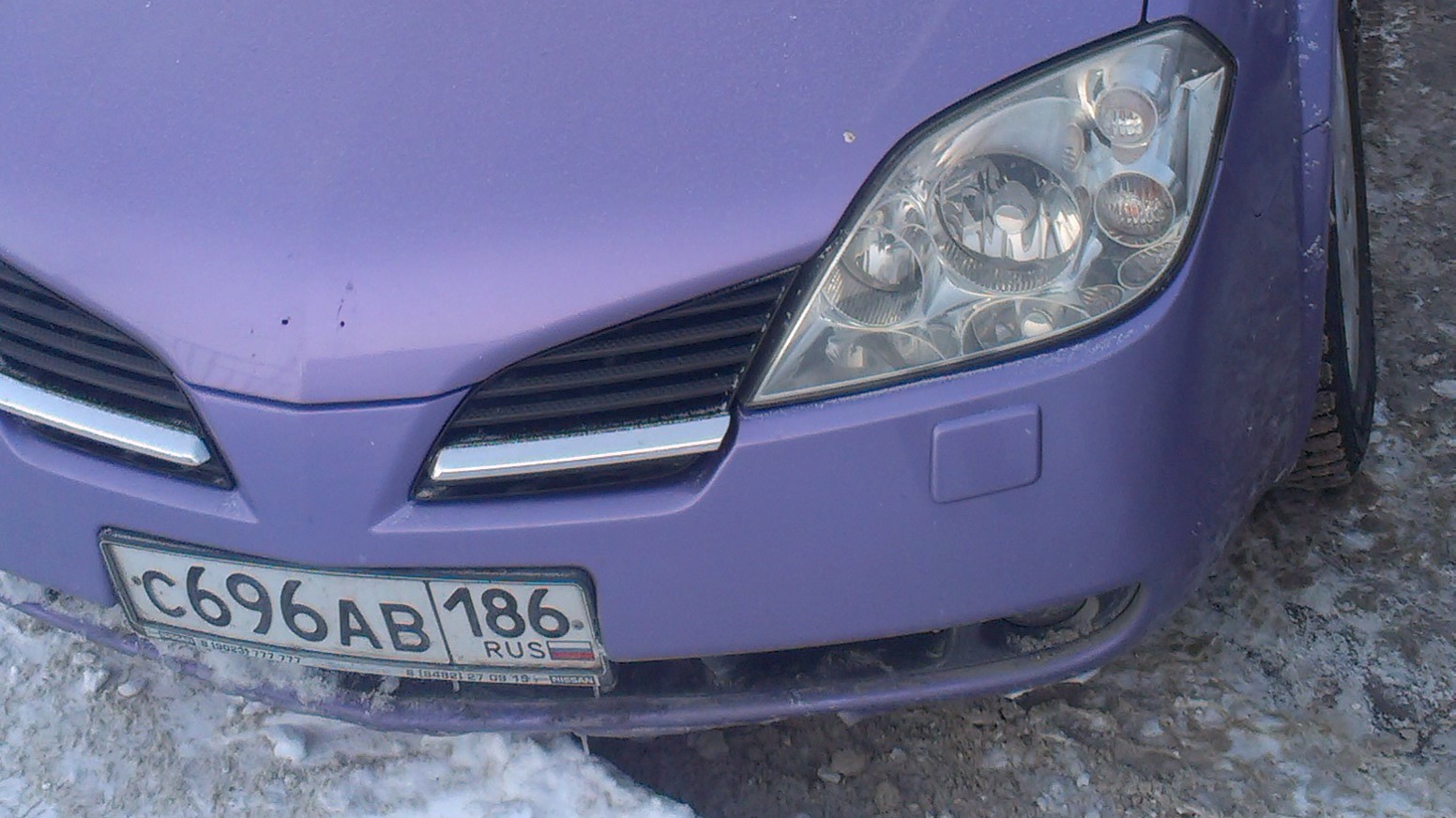 Nissan Primera (P12) 2.0 бензиновый 2005 | Фиолетовая малышка на DRIVE2