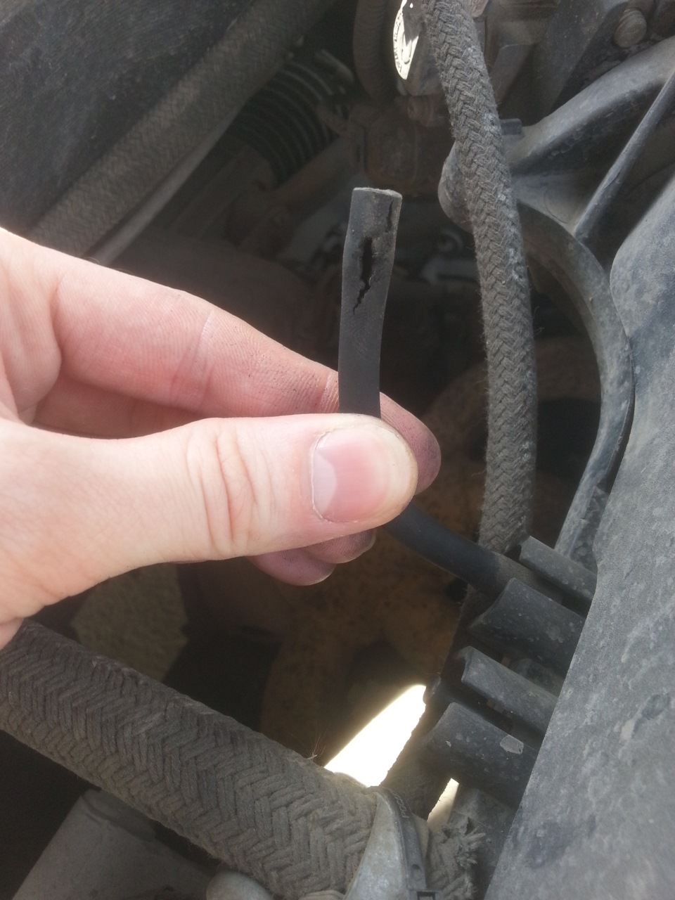 #1 Лечим подсос воздуха. — Lada 21124, 1,6 л, 2007 года | своими руками ...