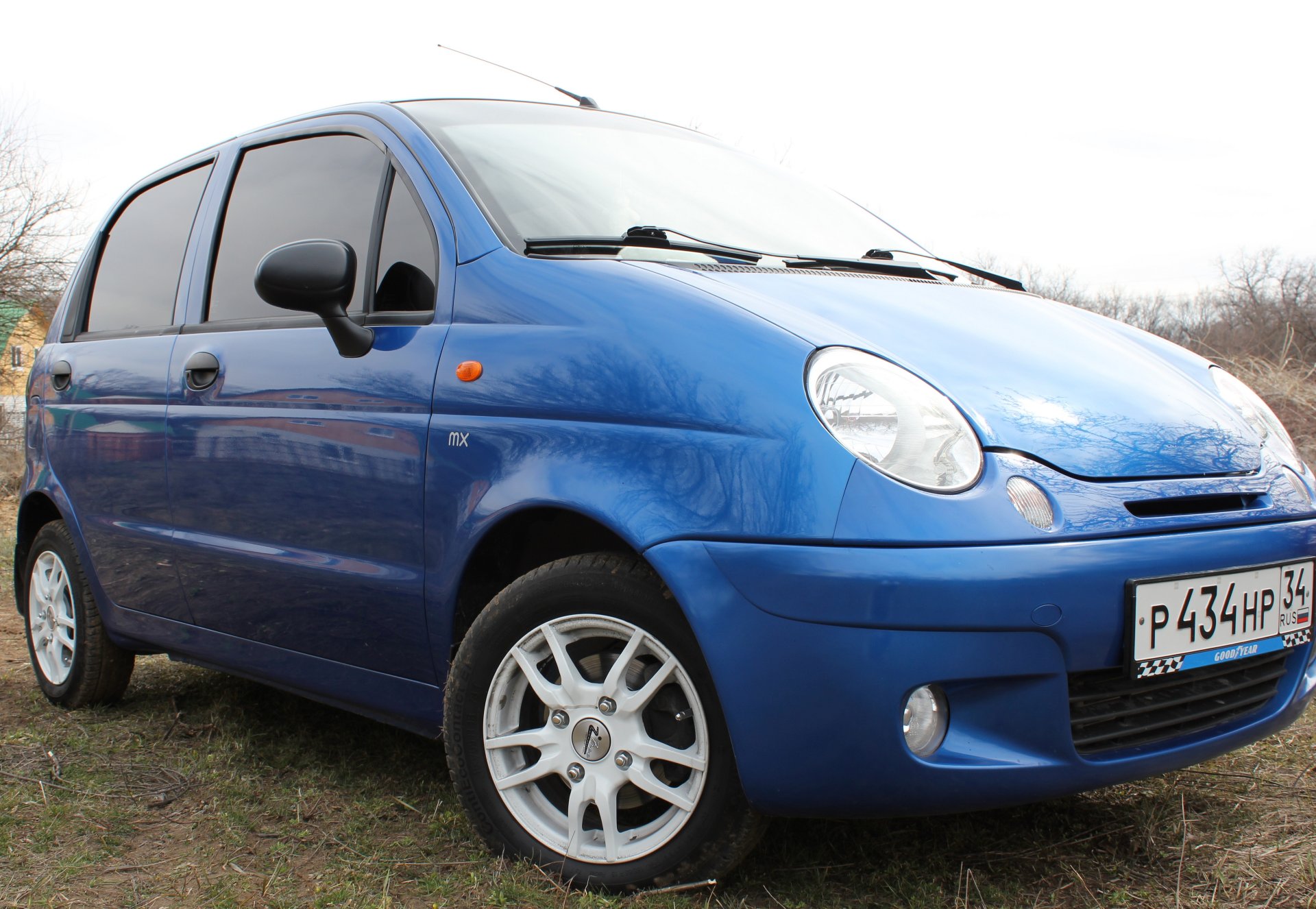 Daewoo Matiz темно синий