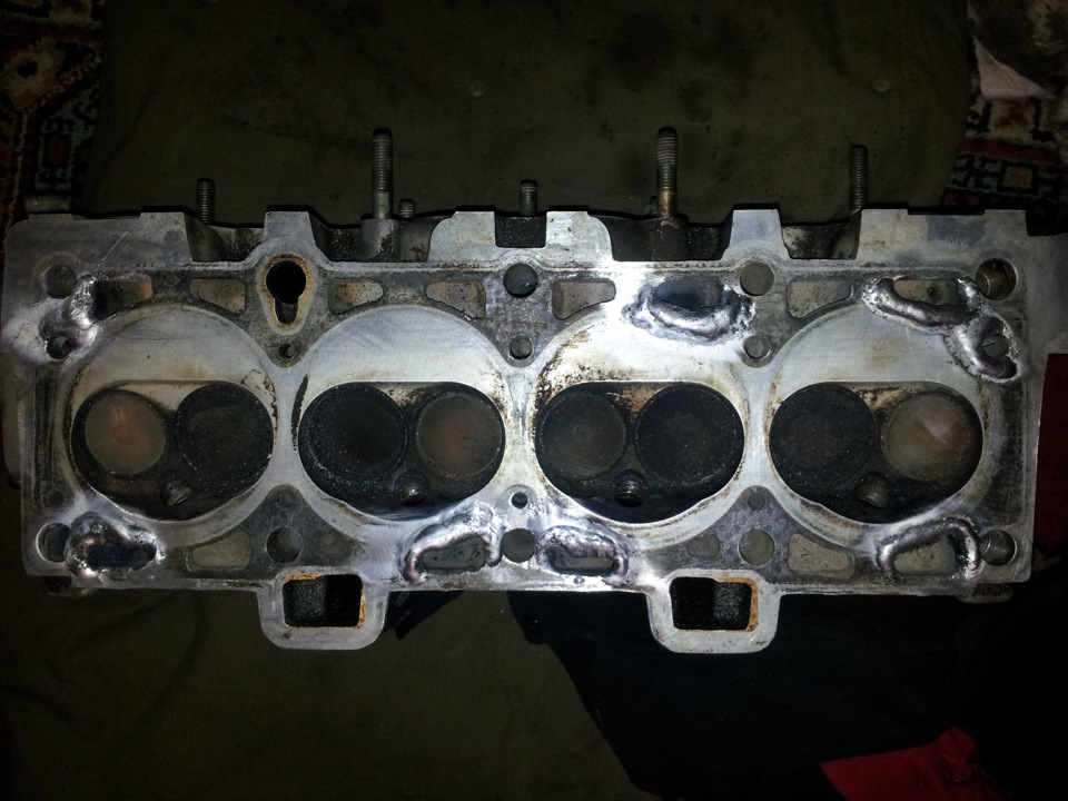 Прогорела прокладка ГБЦ — Lada 2114, 1,5 л, 2004 года | своими руками ...