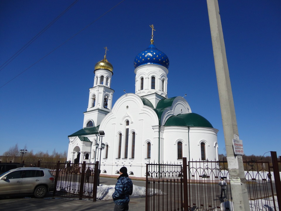 Церковь поселка новый