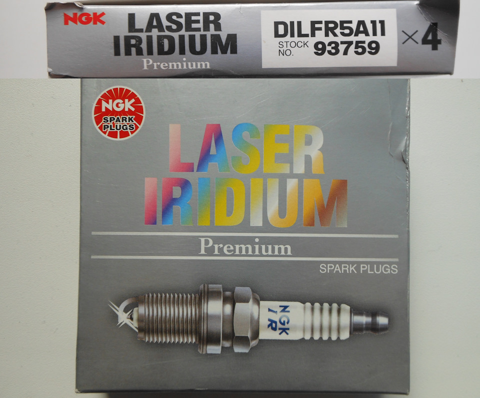 DILFR5A11 Свеча зажигания 93759 NGK | Запчасти на DRIVE2