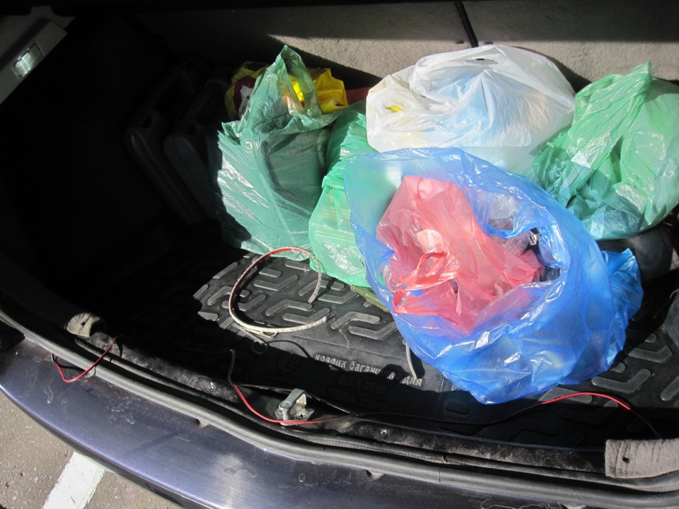 LED подсветка багажника и доработка приборной панели — Lada Калина ...