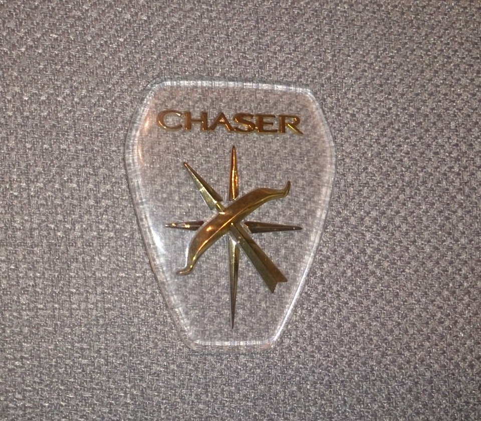 Восстановление эмблемы с решетки радиатора — Toyota Chaser (90), 2,5 л ...