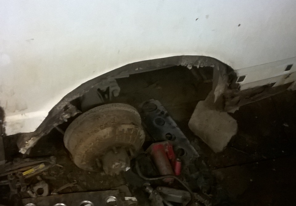 арки от газели — ГАЗ Соболь, 2,4 л, 1999 года | кузовной ремонт | DRIVE2