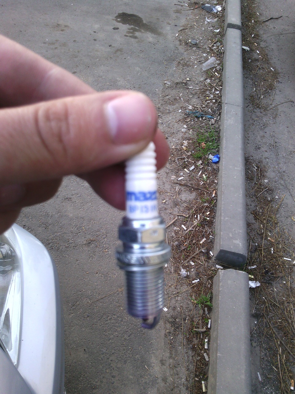 Немного мазды в акцент(свечи) — Hyundai Accent (2G), 1,5 л, 2008 года ...