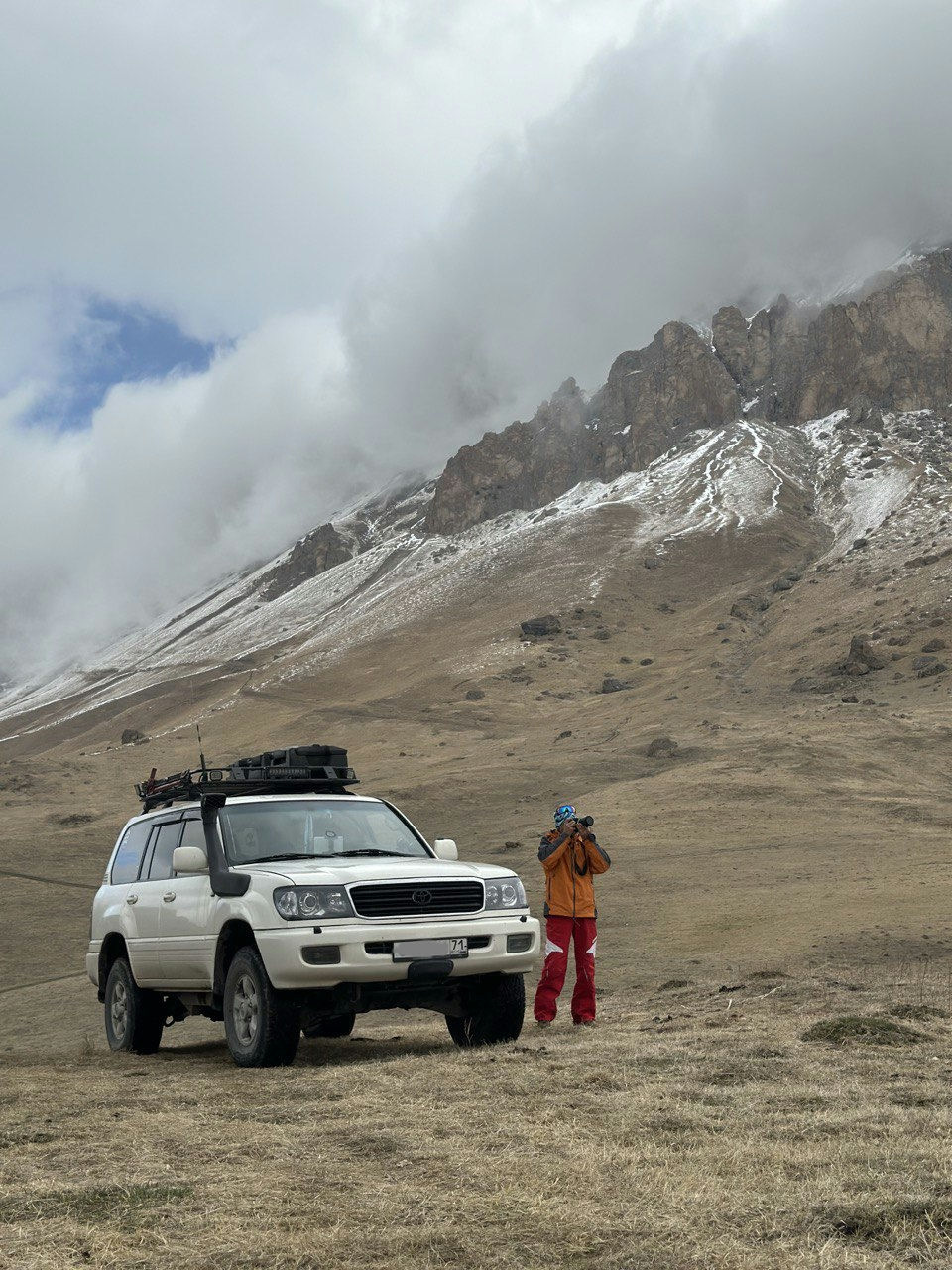 Поездка в приэльбрусье 🏔️🌄 — Toyota Land Cruiser 100, 4,2 л, 1998 года |  путешествие | DRIVE2