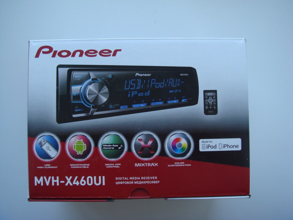 Магнитола pioneer mvh x460ui инструкция по применению