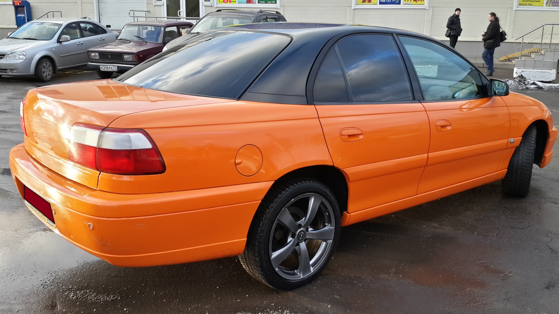 Opel Omega B 2.6 бензиновый 2003 | Оранжевый металлик на DRIVE2