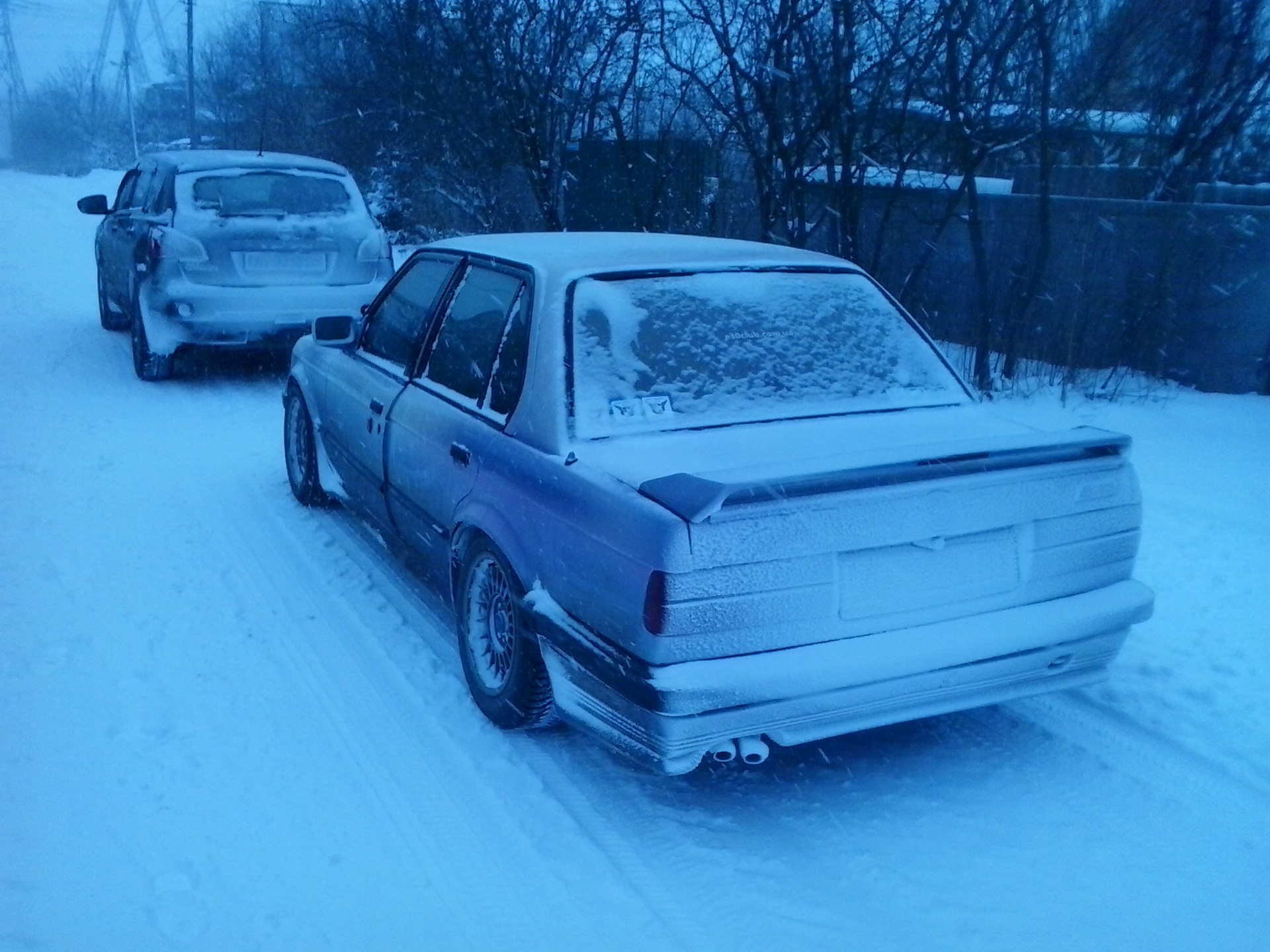 9 лет, мороз, позор…) — BMW 3 series (E30), 2,5 л, 1984 года | помощь на  дороге | DRIVE2