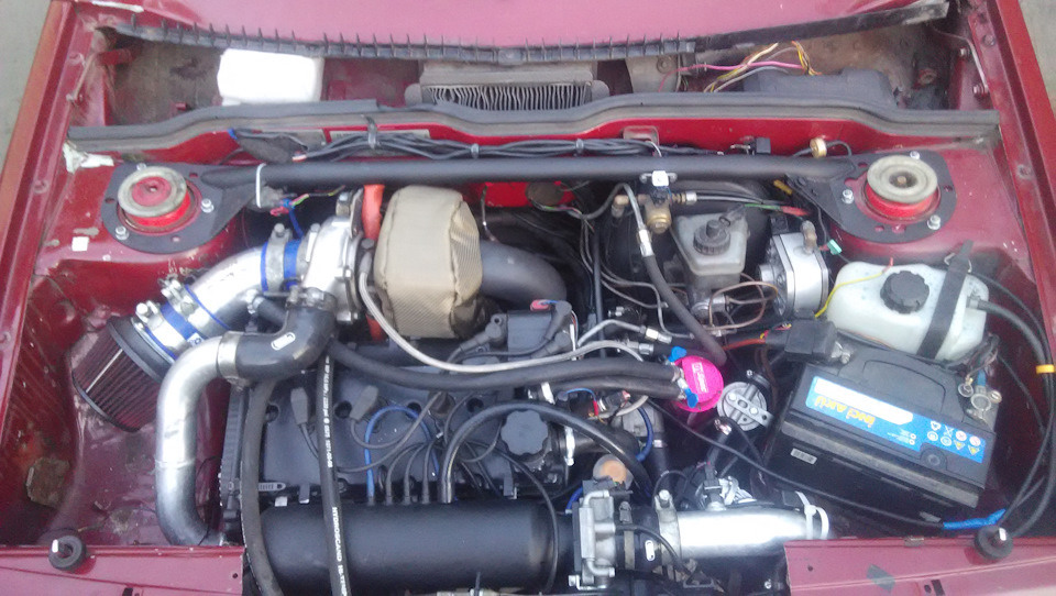 Продам Свой Мотор. Полный Свап Турбомотора На Пп Ваз — Lada 21099, 1,6 ...