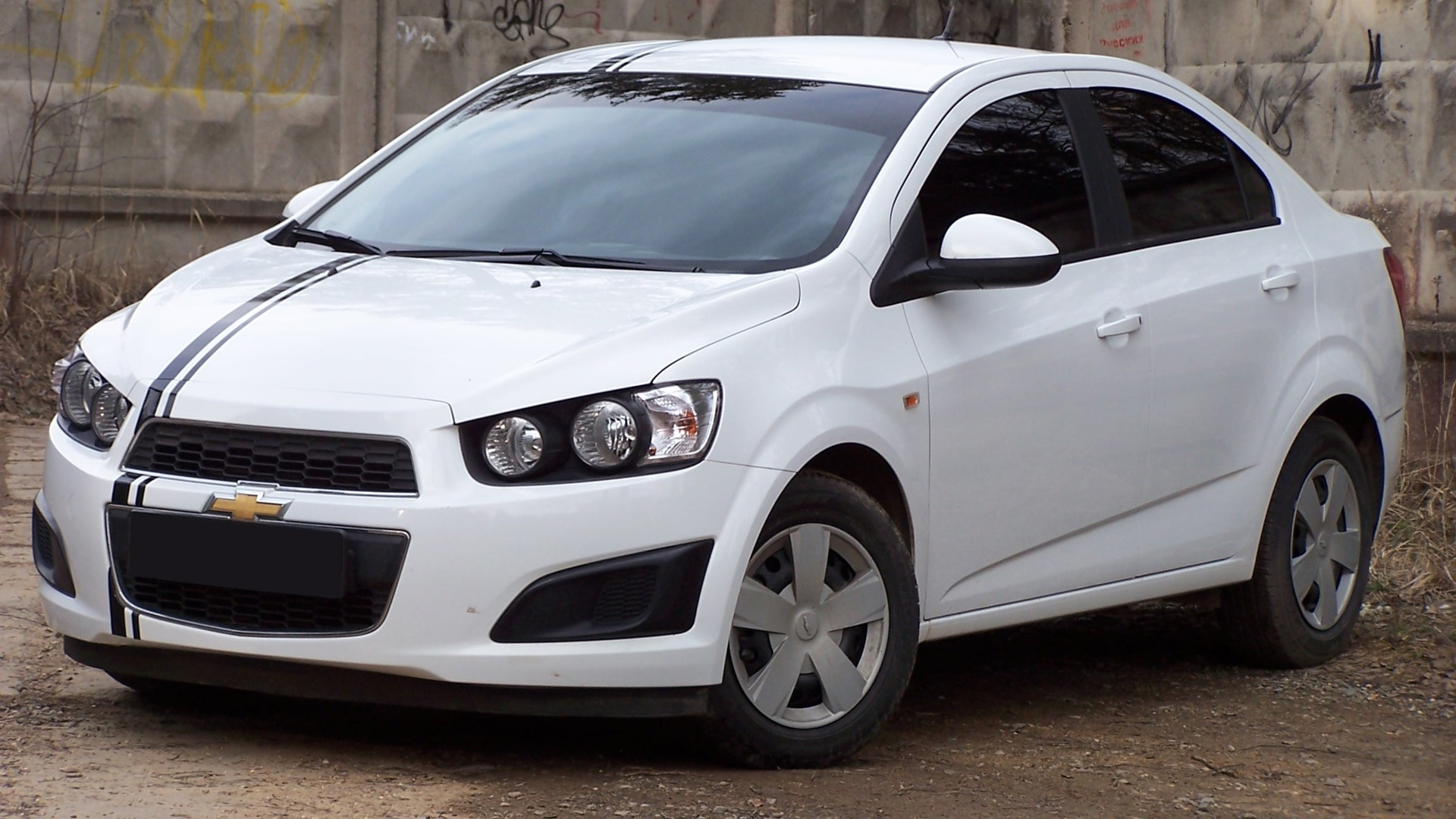 Chevrolet Aveo Sedan (2G) 1.6 бензиновый 2012 | <чёрная полоса> на DRIVE2