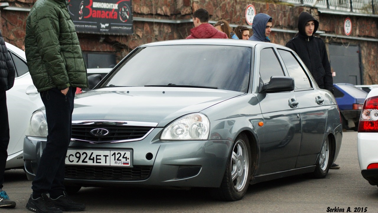 Lada Приора седан 1.6 бензиновый 2007 | Static from Krasnoyarsk на DRIVE2