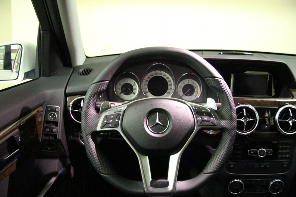 Как снять руль glk