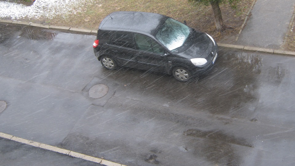 Замена лопнувшей пружины — Renault Scenic II, 1,9 л, 2004 года | визит ...