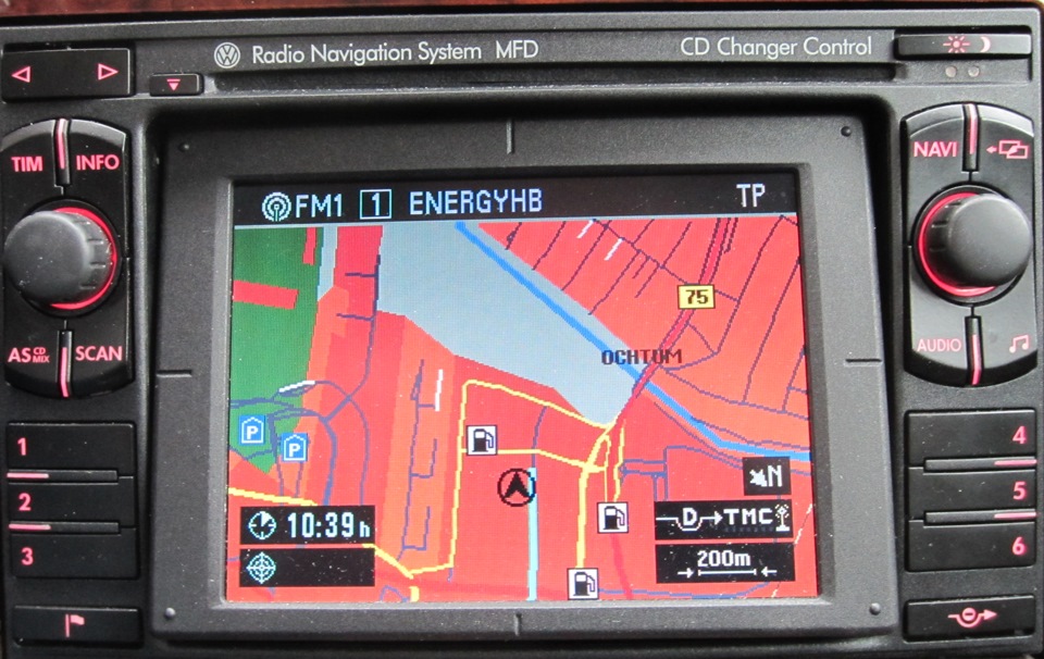RADIO NAVIGATION SYSTEM MFD — Сообщество «Volkswagen T4 Club» на DRIVE2