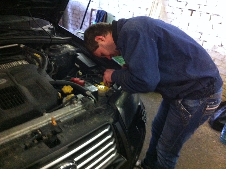 Тухнет ксенон. Блок розжига ли. — Subaru Forester (SG), 2,5 л, 2006 ...