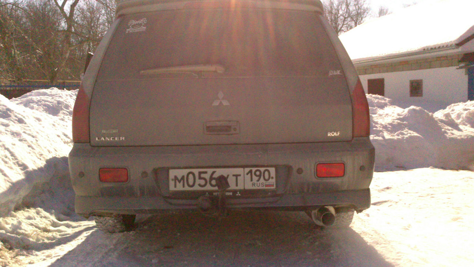 Самодельная банка (прямоток) ! — Mitsubishi Lancer IX, 2 л, 2007 года ...