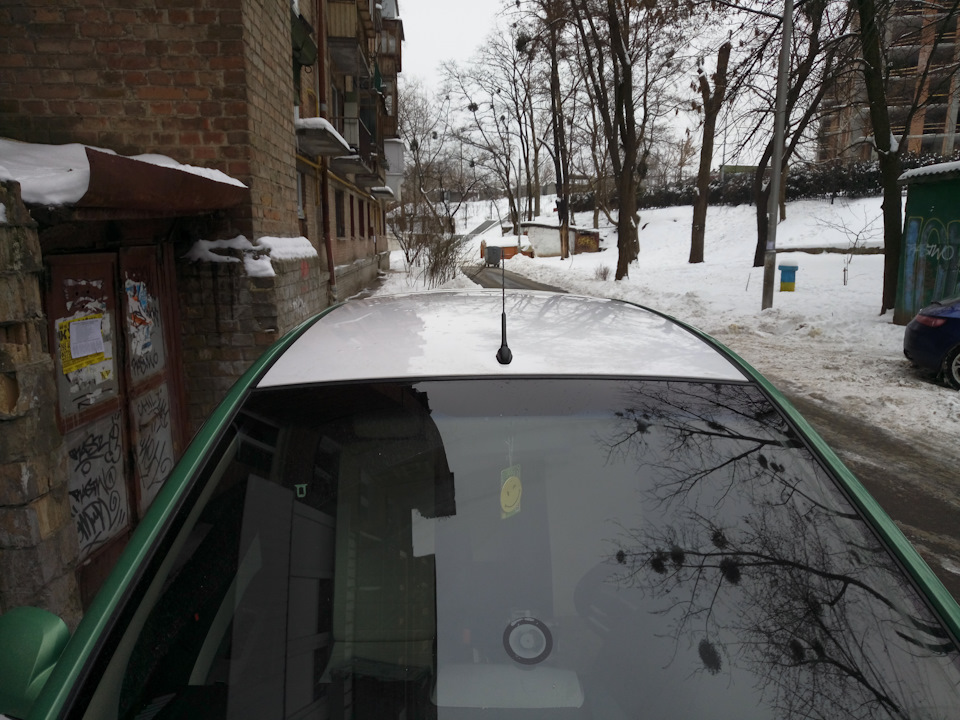 Сменил антенну — Hyundai Getz, 1,3 л, 2005 года | стайлинг | DRIVE2