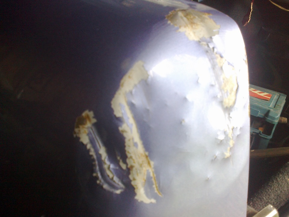 Убрал вмятину на заднем крыле — Lada 21104, 1,5 л, 2001 года | своими ...