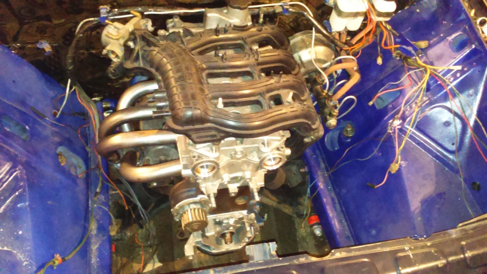 Установил движок ваз 2112 16V. — DRIVE2