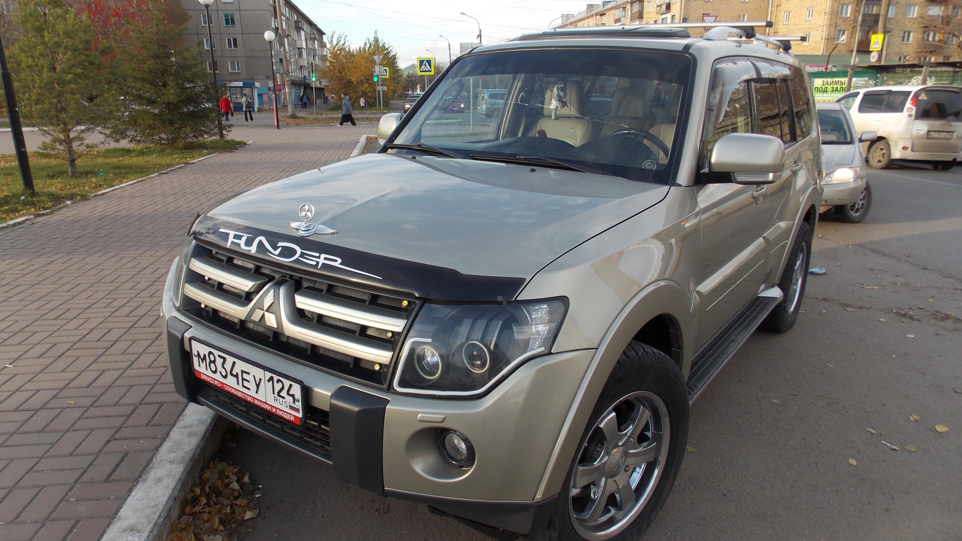 Mitsubishi Pajero (4G) 3.8 бензиновый 2008 | THUNDER на DRIVE2