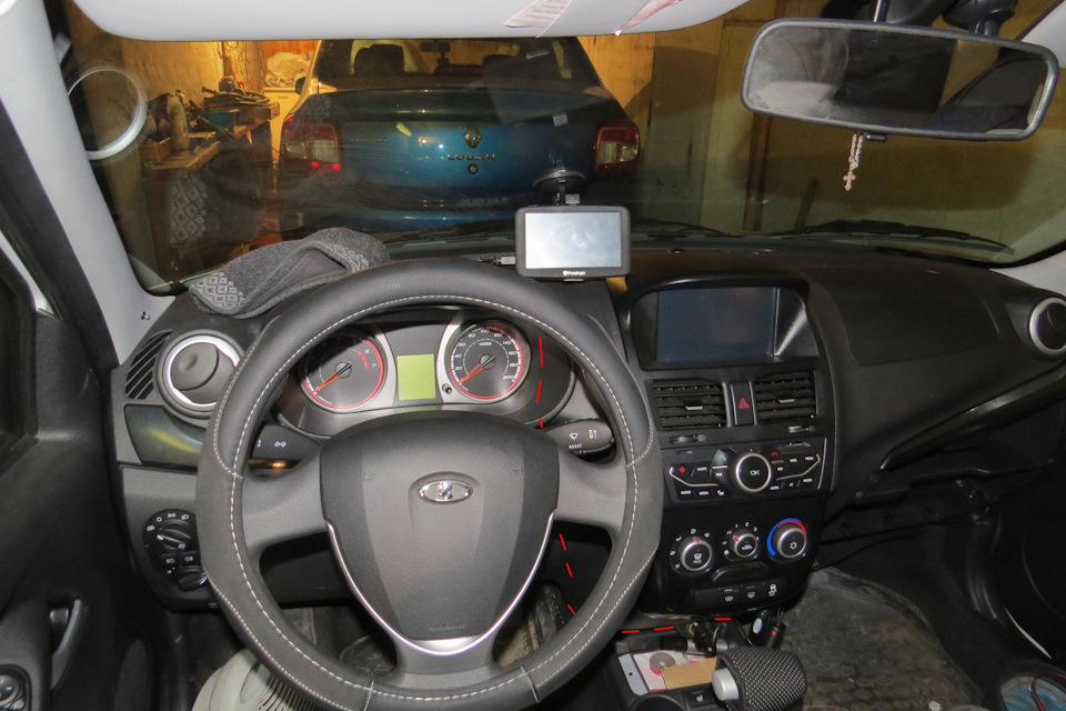 Подключение навигатора — Lada Калина 2 хэтчбек, 1,6 л, 2015 года ...