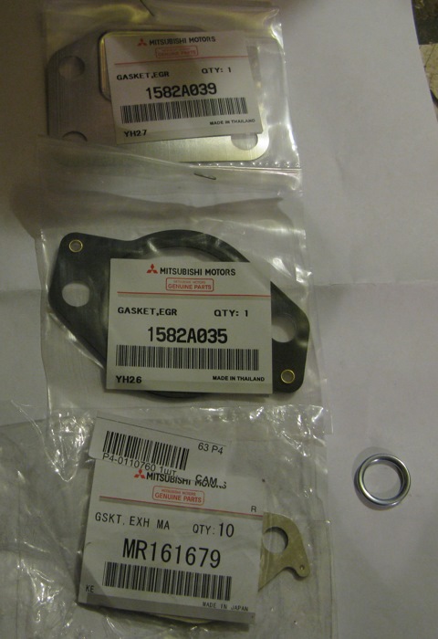 MR161679 Прокладка трубки выпускного коллектора Mitsubishi | Запчасти ...