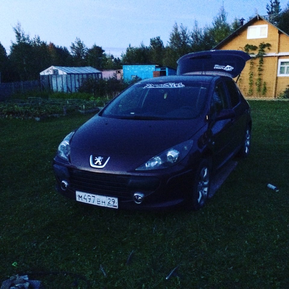 Peugeot 307 в камуфляже