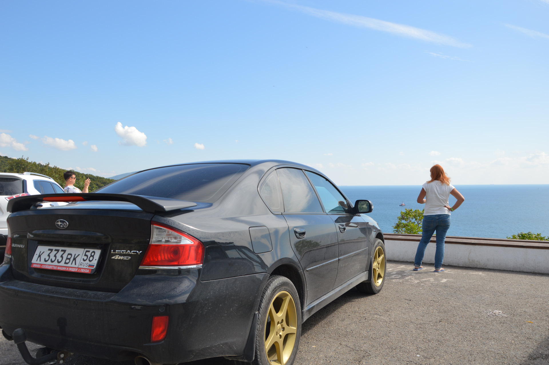 Отдых в Кабардинке — Subaru Legacy (BL/BP), 2 л, 2008 года | путешествие |  DRIVE2