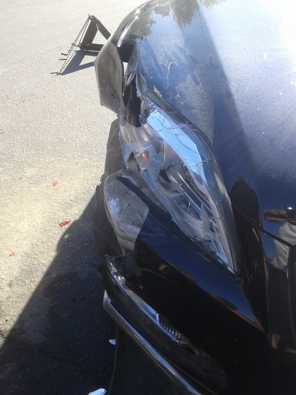 Как я догнал Хундай солярис. Авария Часть 1 — Lifan X60, 1,8 л, 2014 ...