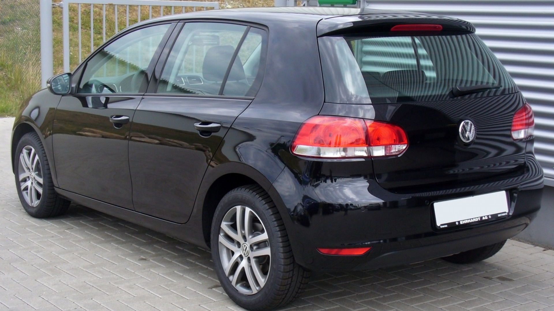 Golf 6 r черный