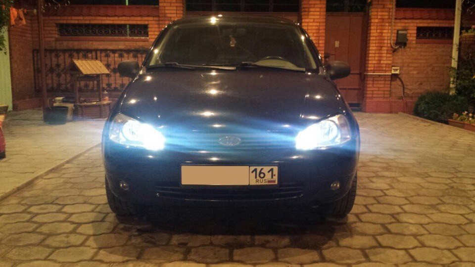 Габариты мне в Калину! — Lada Калина седан, 1,4 л, 2009 года ...