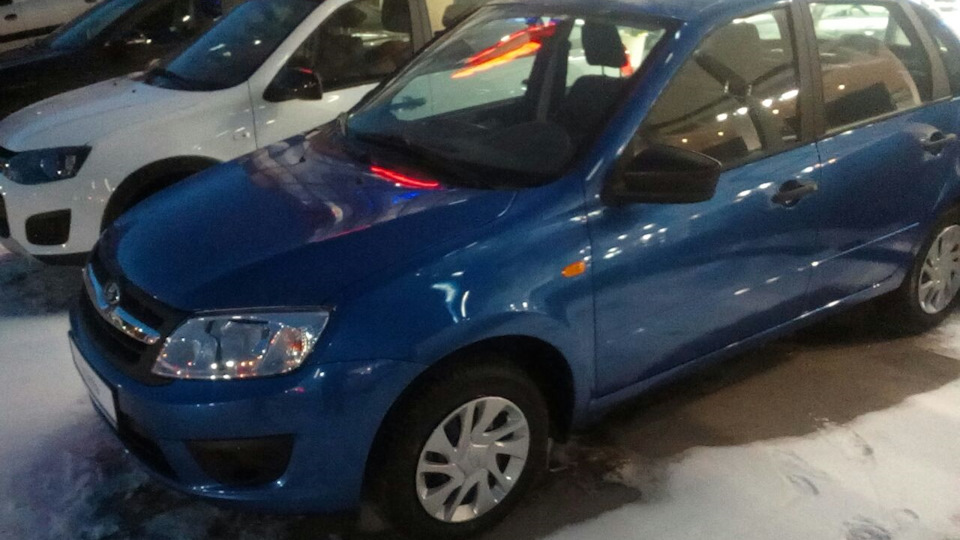 Lada Гранта 1.6 бензиновый 2016 | Голубая планета на DRIVE2