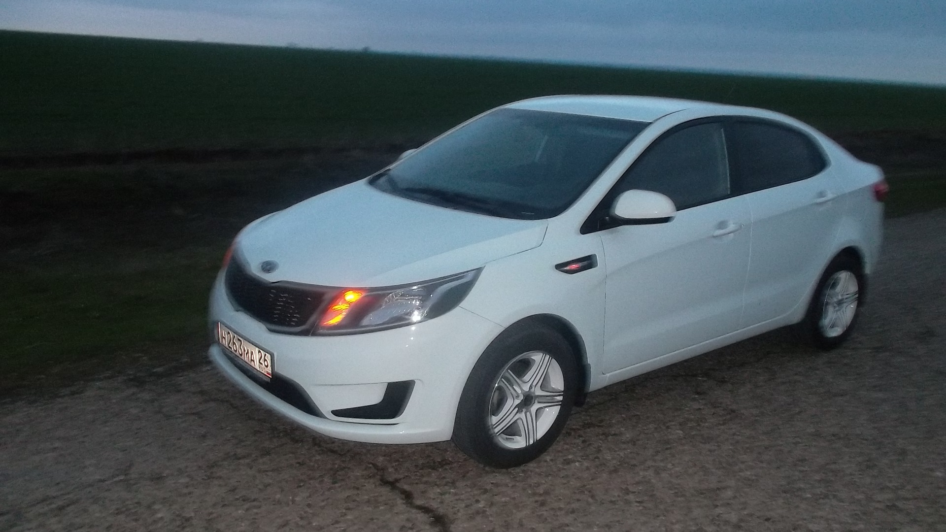 KIA Rio (3G) 1.4 бензиновый 2012 | WHITE NIGHT на DRIVE2