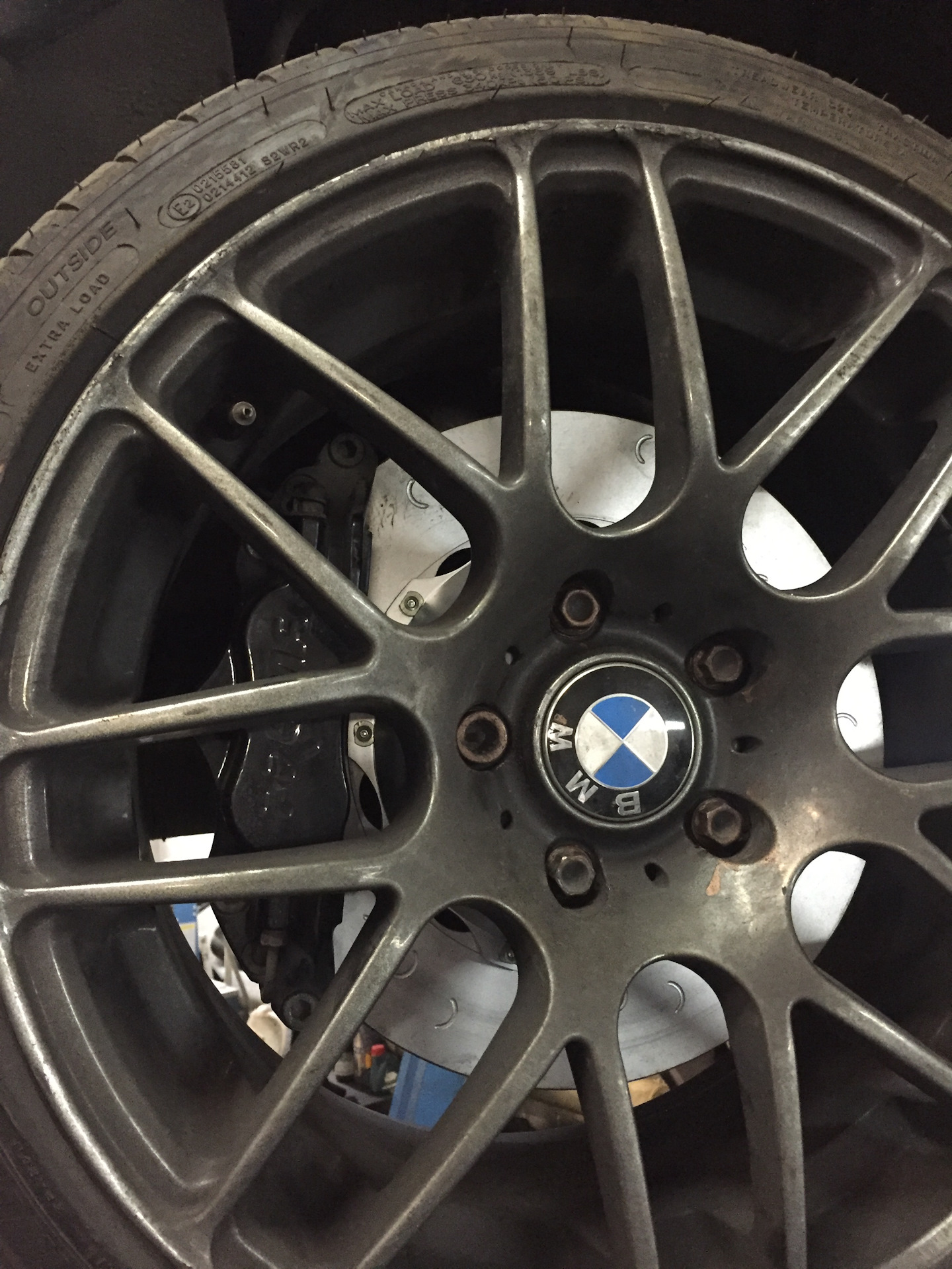 Тормоза. Роторы DC brakes ! — BMW 1 series Coupe (E82), 3 л, 2009 года