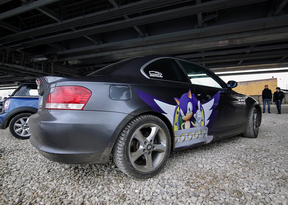 Винил на бок, или исполнение мечты детства — BMW 1 series Coupe (E82 ...