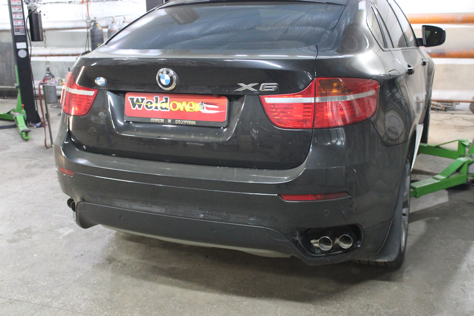 BMW X6 — WELDone exhaust на DRIVE2