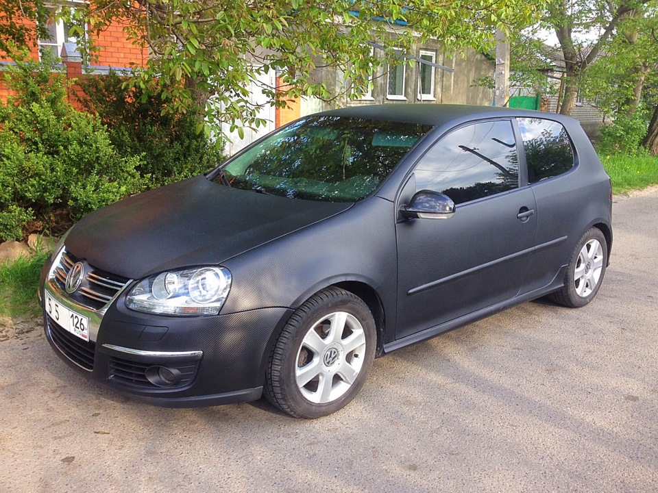 Пневма продана, продажа авто на сток подвеске — Volkswagen Golf Mk5, 1 ...