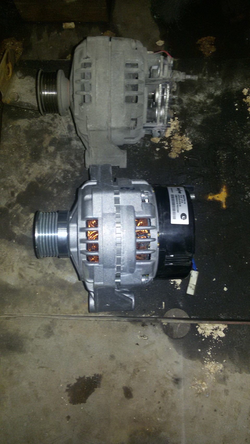 генератора от Приоры на 115 ампер с маленькой доработкой под проводку ...